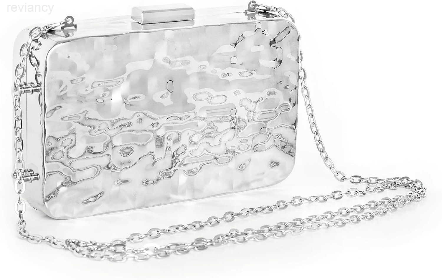 Clutch Purses for Women Evening Bag Elegant Metallic Clutch Purse with Chain for Wedding Party and Formal EventW250908