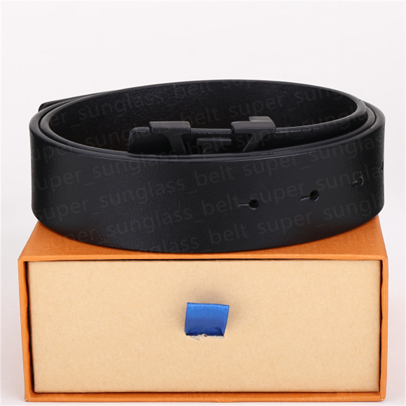 Designer Belt Cowhide Belts Woman Leather Belts Width 3.8cm Strap Luxury Belt Buckle Fashion Smooth Buckle Belt With Strap