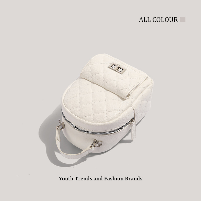 CHARHP&KEJNT free shipping Fashion High Beauty Chain Small Backpack Women's Fashion Single Shoulder Cross Shoulder Small Bag