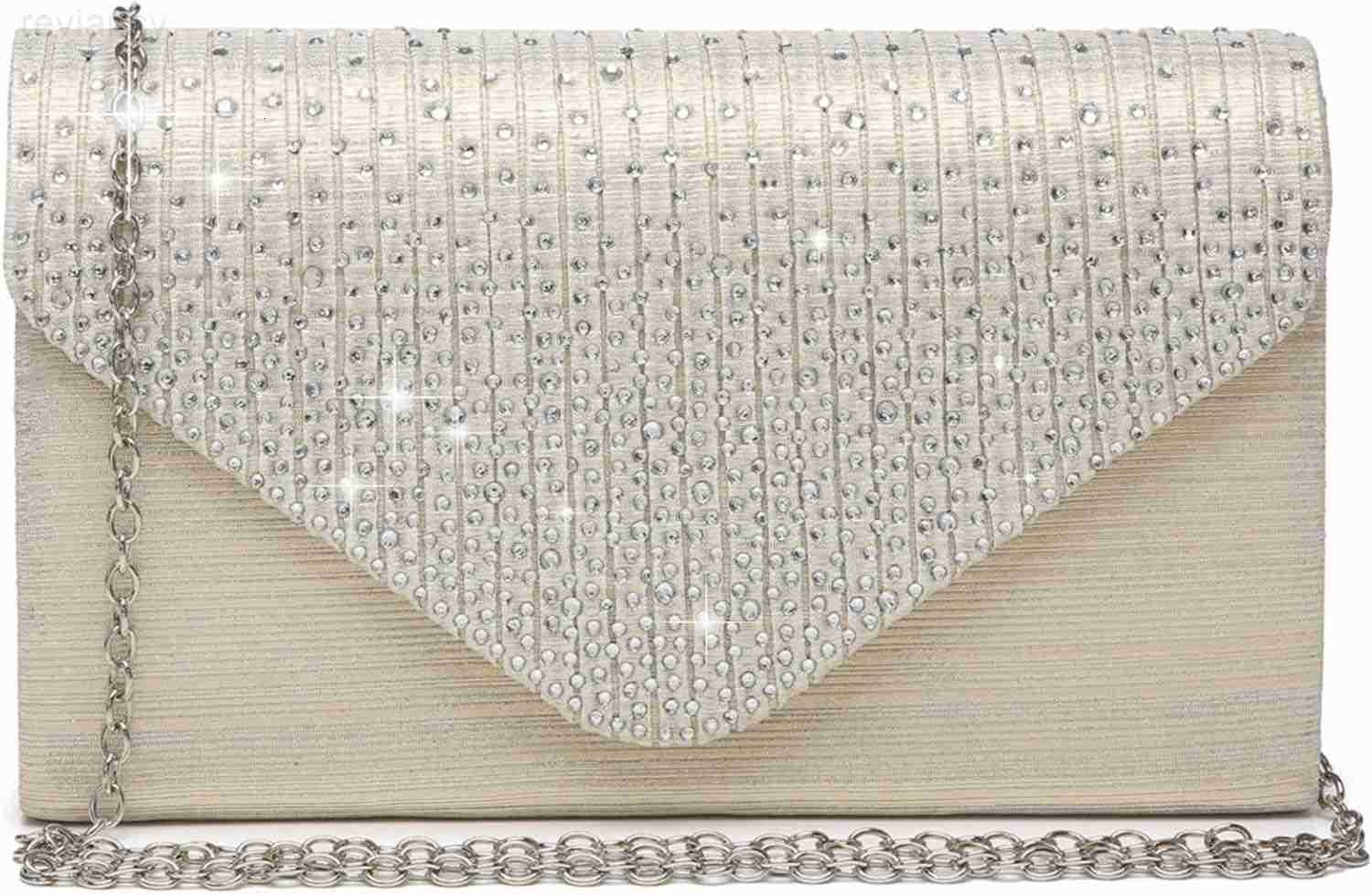 Ladies Frosted Satin Evening Clutch Purse Bag Crossbody Handbags Party Prom Wedding EnvelopeW250908