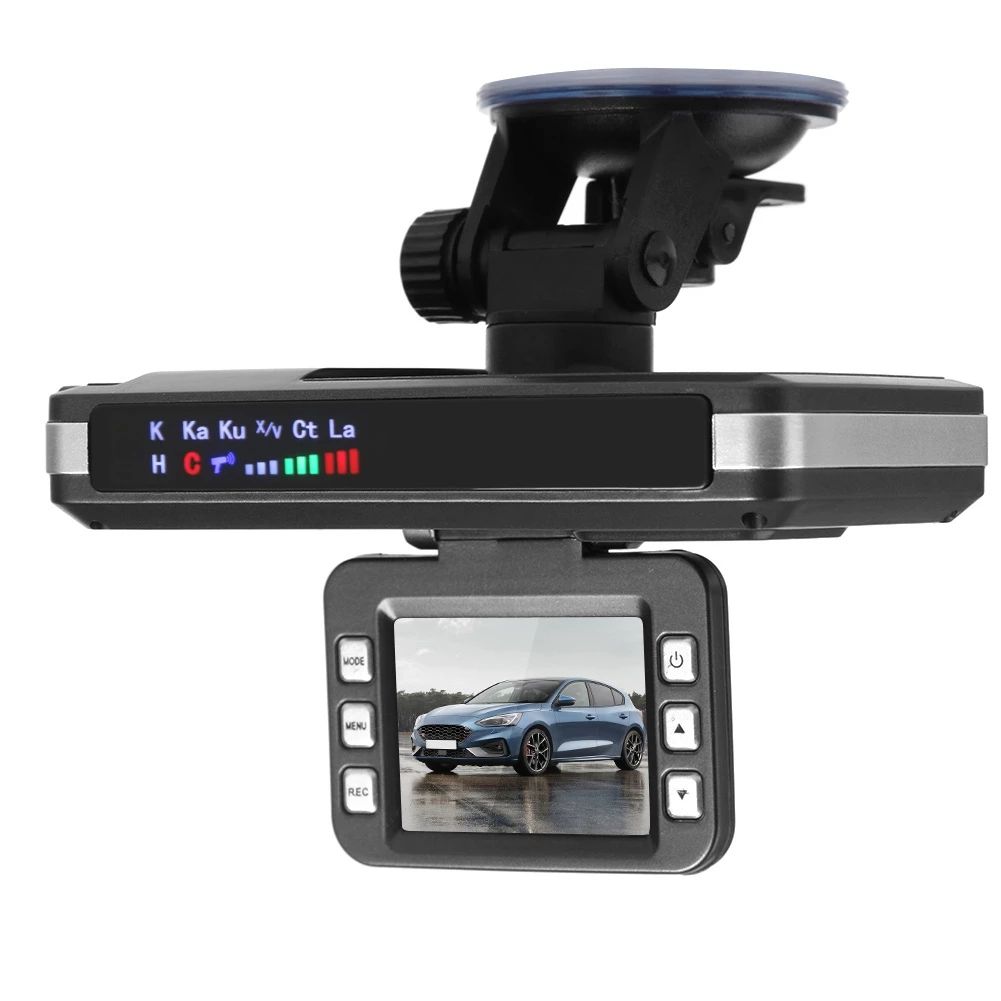 Car Part Auto 2.7 car dashcam Inch Car Radar Detector Multiple Languages Camcorder Built-In G-Sensor DVR Camera & Audio Alerts Radar