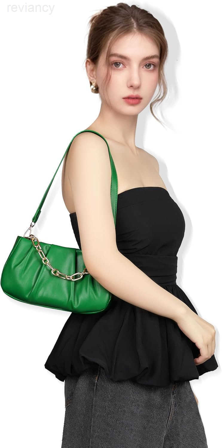 Clutch Purse for Women Evening Small Shoulder Bag Anti Theft Removable Chain Adjustable Strap PU HandbagW250908