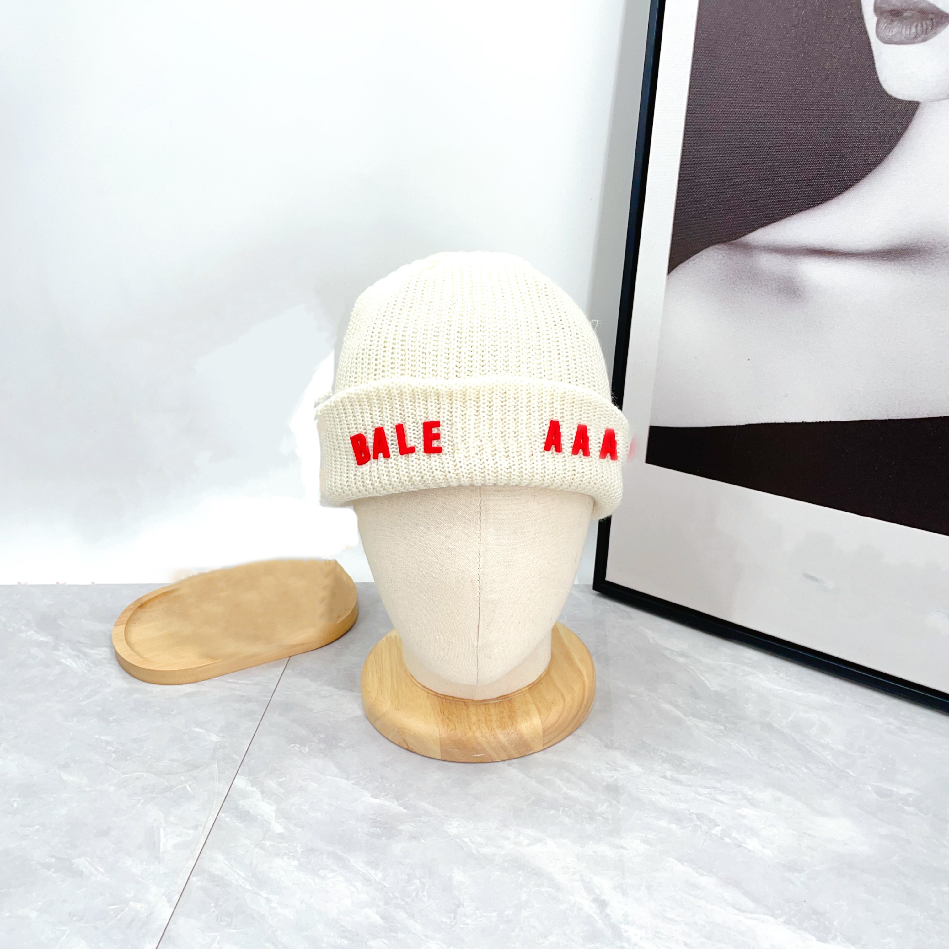 Designer hat Winter Knitted Woolen brimless beanie Knit Thick Warm Beanies Hats Neutral and versatile colorfull hat