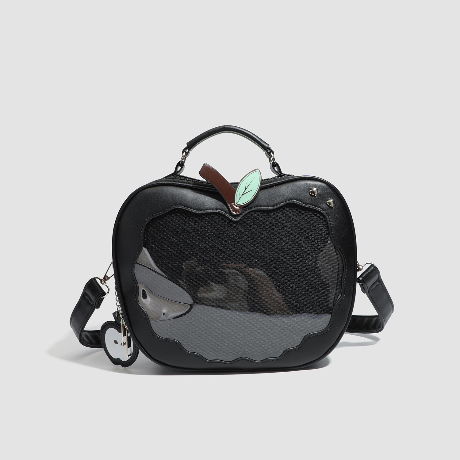2025 autumn new cute bag Apple niche design small and exquisite versatile trend Japanese crossbody bag women's backpack designer bag