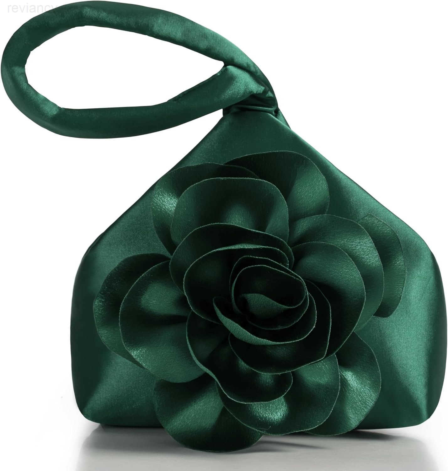 Clutch Purses for Women Evening Bags Flower Satin Handbag Classy Wristlet Purse for Party Daily WeddingW250908