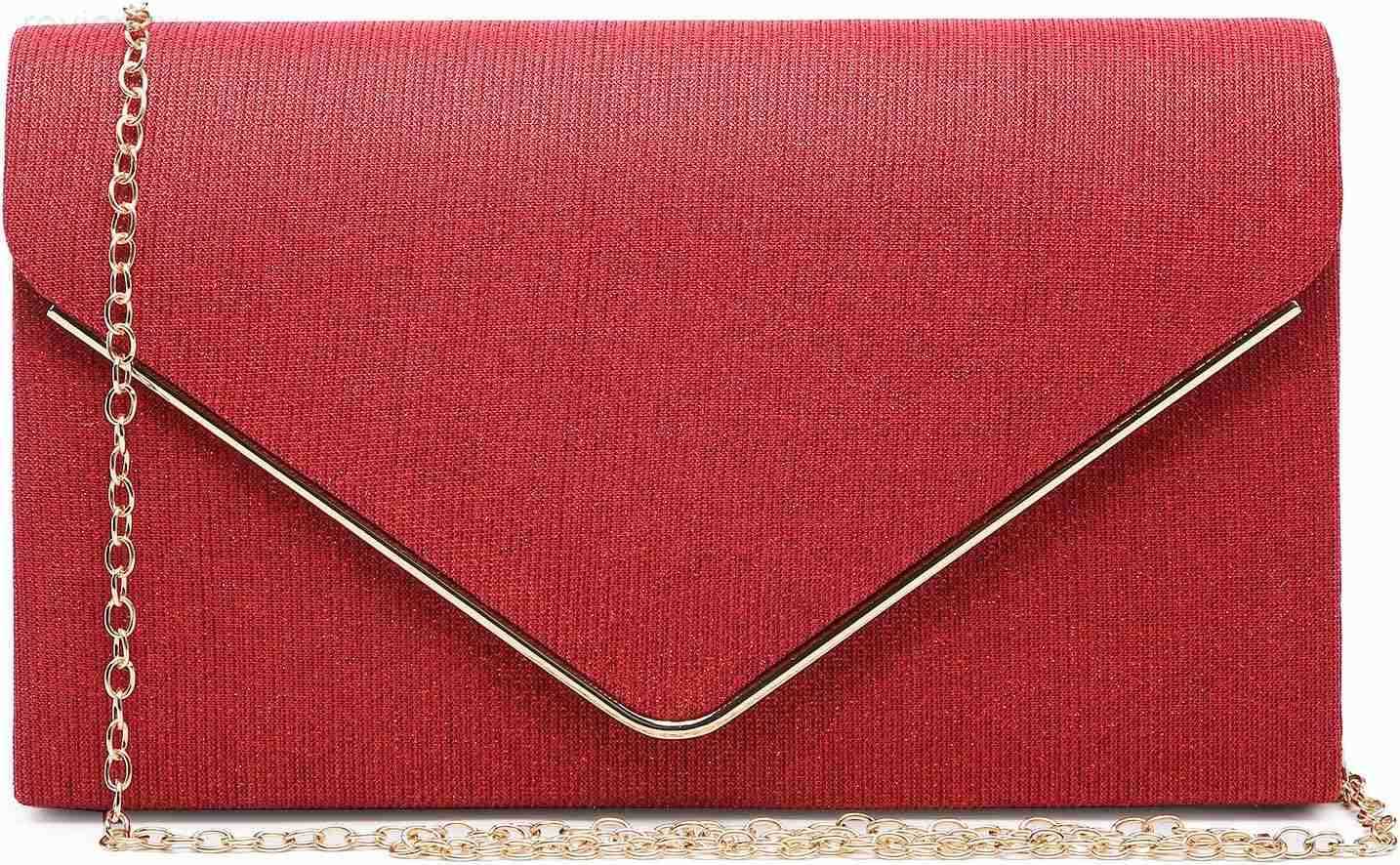 Women Glistening Clutches Handbags Evening Bags Wedding Purses Cocktail Prom Party ClutchesW250908