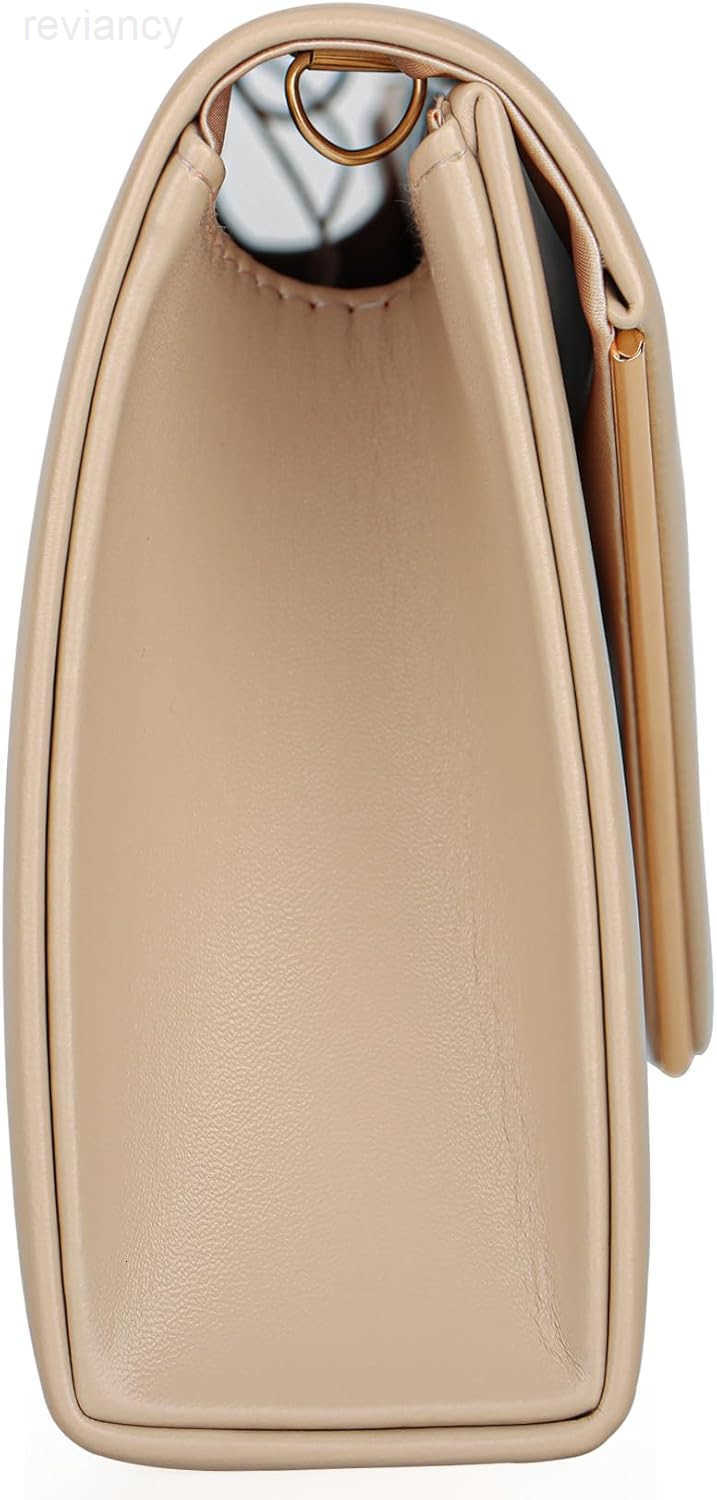 Leather Envelope Clutch Bag Classic Dressy Purse Foldover Evening HandbagW250908