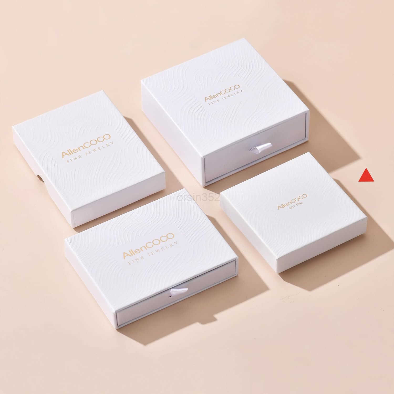 14K Gold Plated Stackable Rings 3 Ring Set with CZ Cubic Zirconia Gold Silver Stacked MultiLink Connected Interlocking Band for Women Statement Hypoal