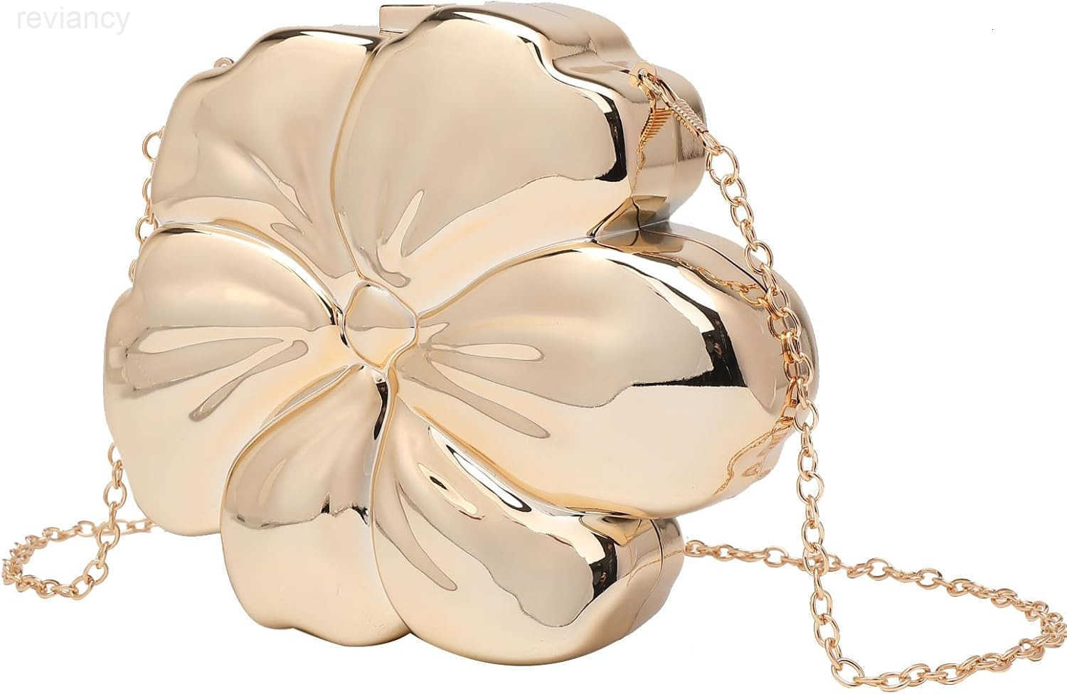 Women Sparkly Acrylic Clutch Unique Shape Metallic Handbag Fancy Evening Bags for Party PromW250908