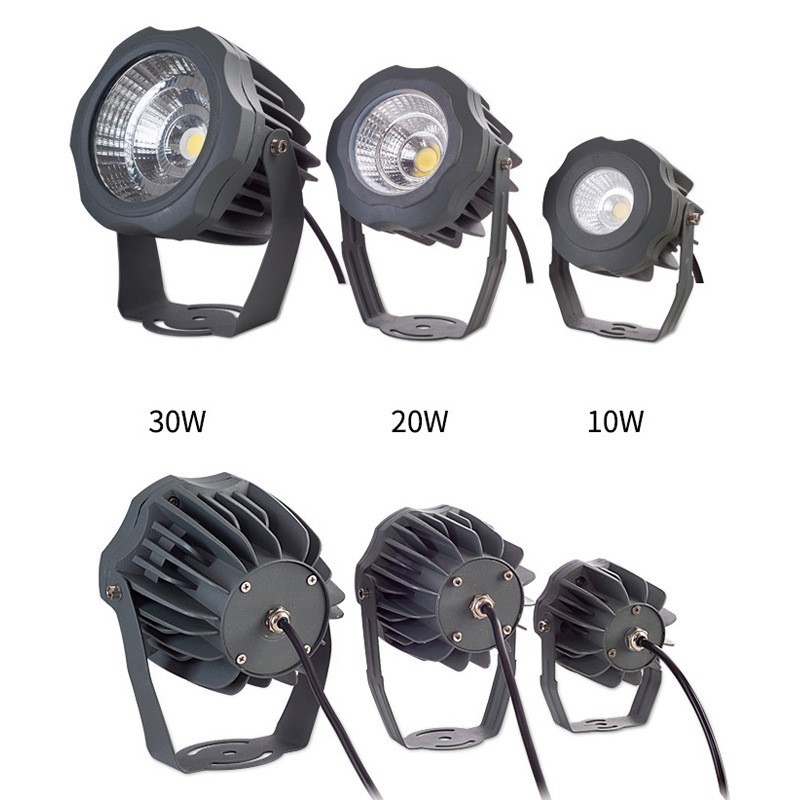 High - Quality LED Ground - Plug Lights, Multiple Sizes Available, Ideal for Outdoor Illumination