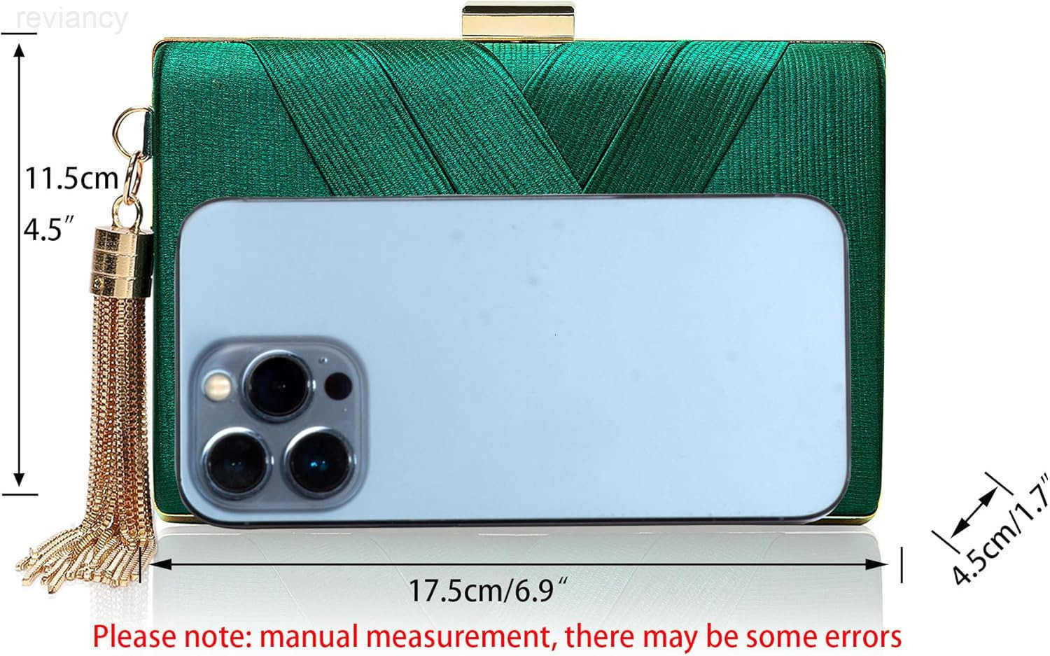 Womens Evening Handbag Clutch Bridal Purse for Wedding Prom Night Out PartyW250908