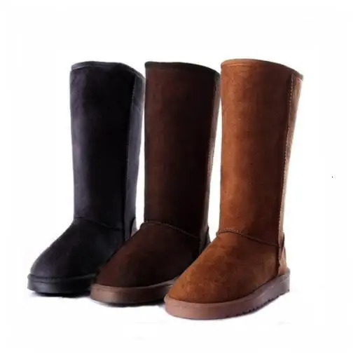 winter hightube fashion allmatch warm thick snow boots with bow knot snow boots women flatheel snow boots 250903 - view 3