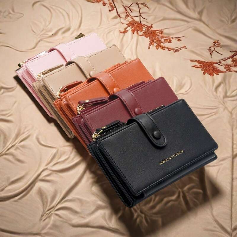 Casual Wallet for Women Large Capacity Simple Ladies' Zipper Coin Purse