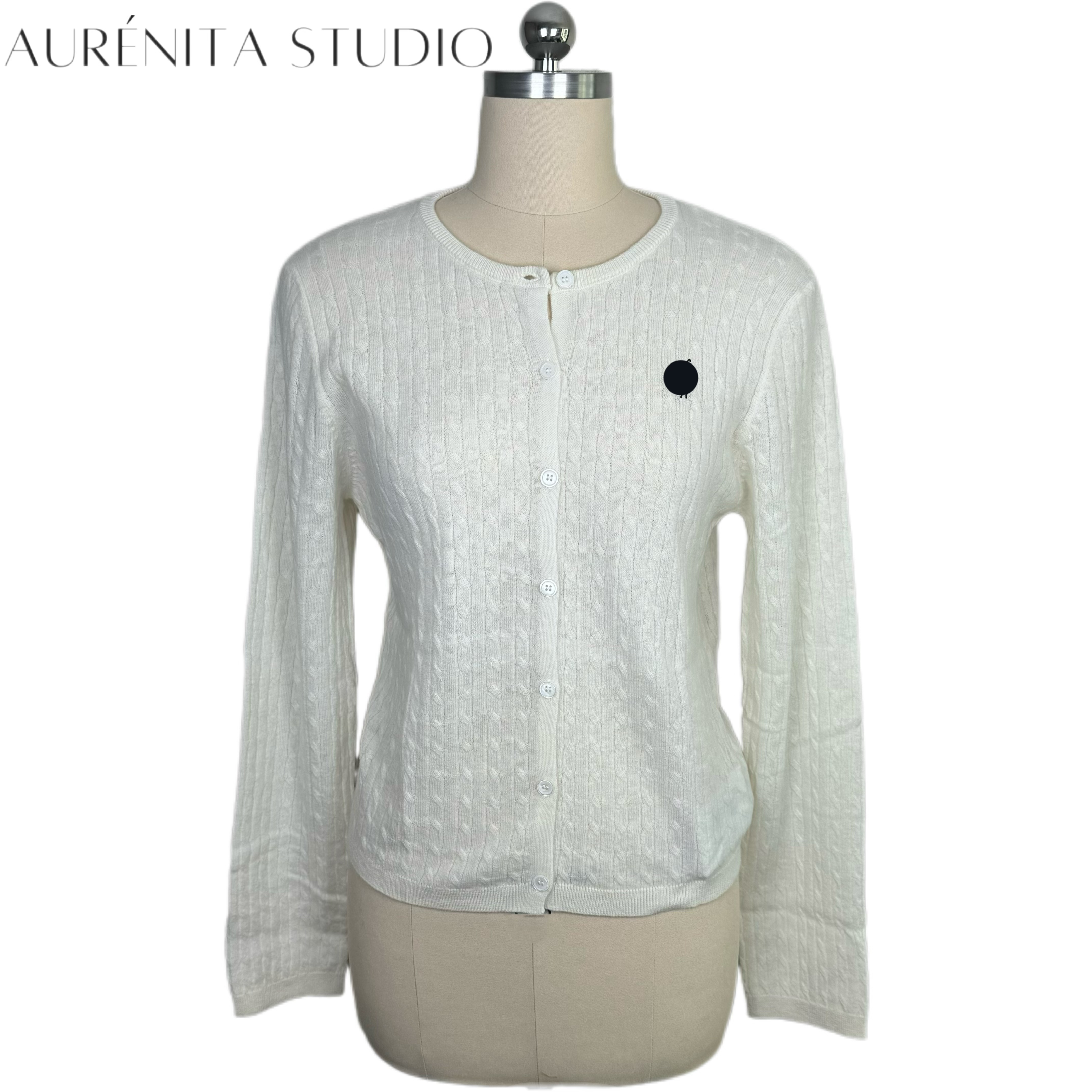 Cardigans Designer Polo Sweater Knitted Autumn Women Cardigans Women Fall New Collections Luxury Girl Style Long Sleeve Button Up Sweater Embroidery L