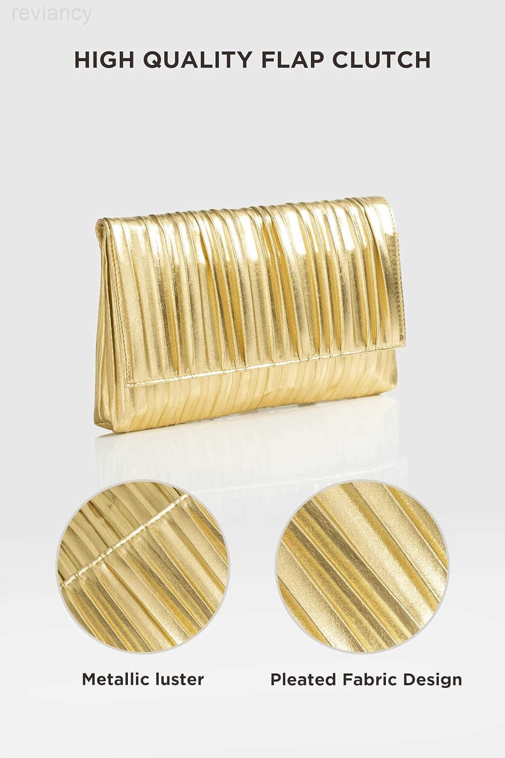 Clutch Purses for Women Evening Bag Pleated Flap Clutch for Formal Party Cocktail Prom Wedding HandbagsW250908