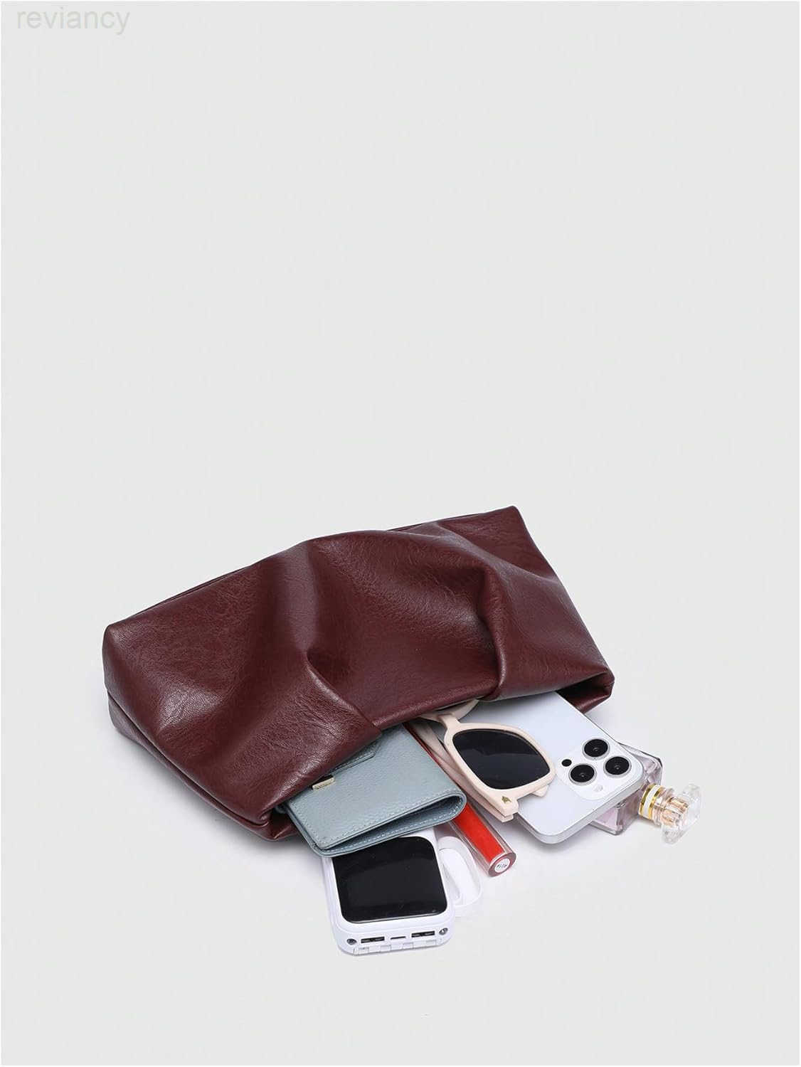 Womens Woven Evening Bag Elegant Clutch Purse Square Faux PU Leather No Strap Handbag Magnet Retro Vintage Clutch BagW250908