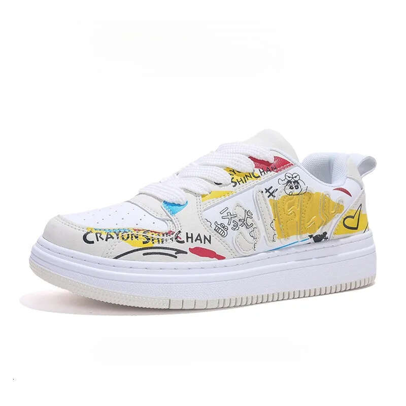 Board shoes men's 2025 autumn/winter versatile thick soled couple sports shoes casual shoes designer shoes graffiti shoes Thick Sole - Unisex Ath