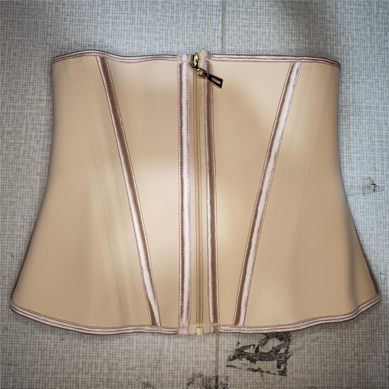 Fajas Colombia Latex Waist Trainer Double Compression BBL Shape Abdominal Control Weight Loss Sheath Flat Abdominal 13 Steel Band 241202
