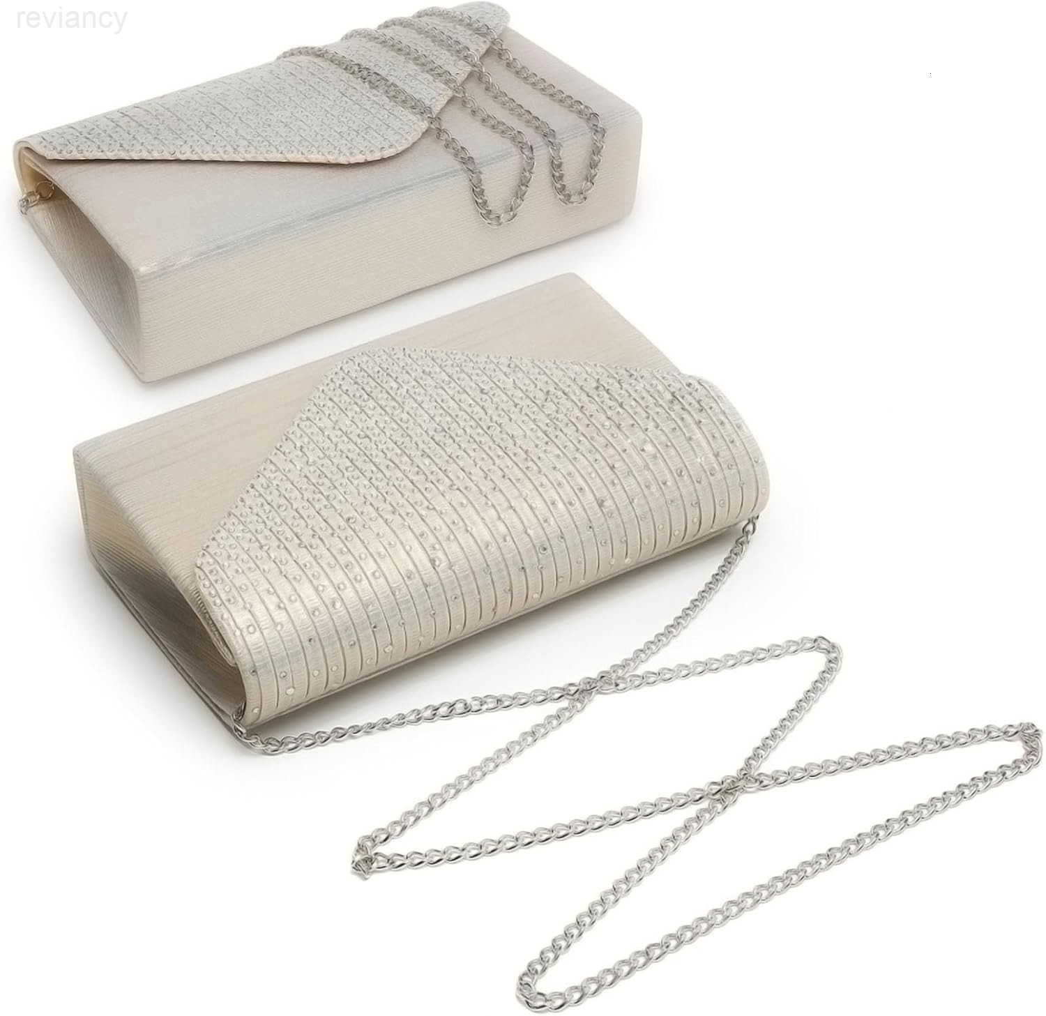 Ladies Frosted Satin Evening Clutch Purse Bag Crossbody Handbags Party Prom Wedding EnvelopeW250908