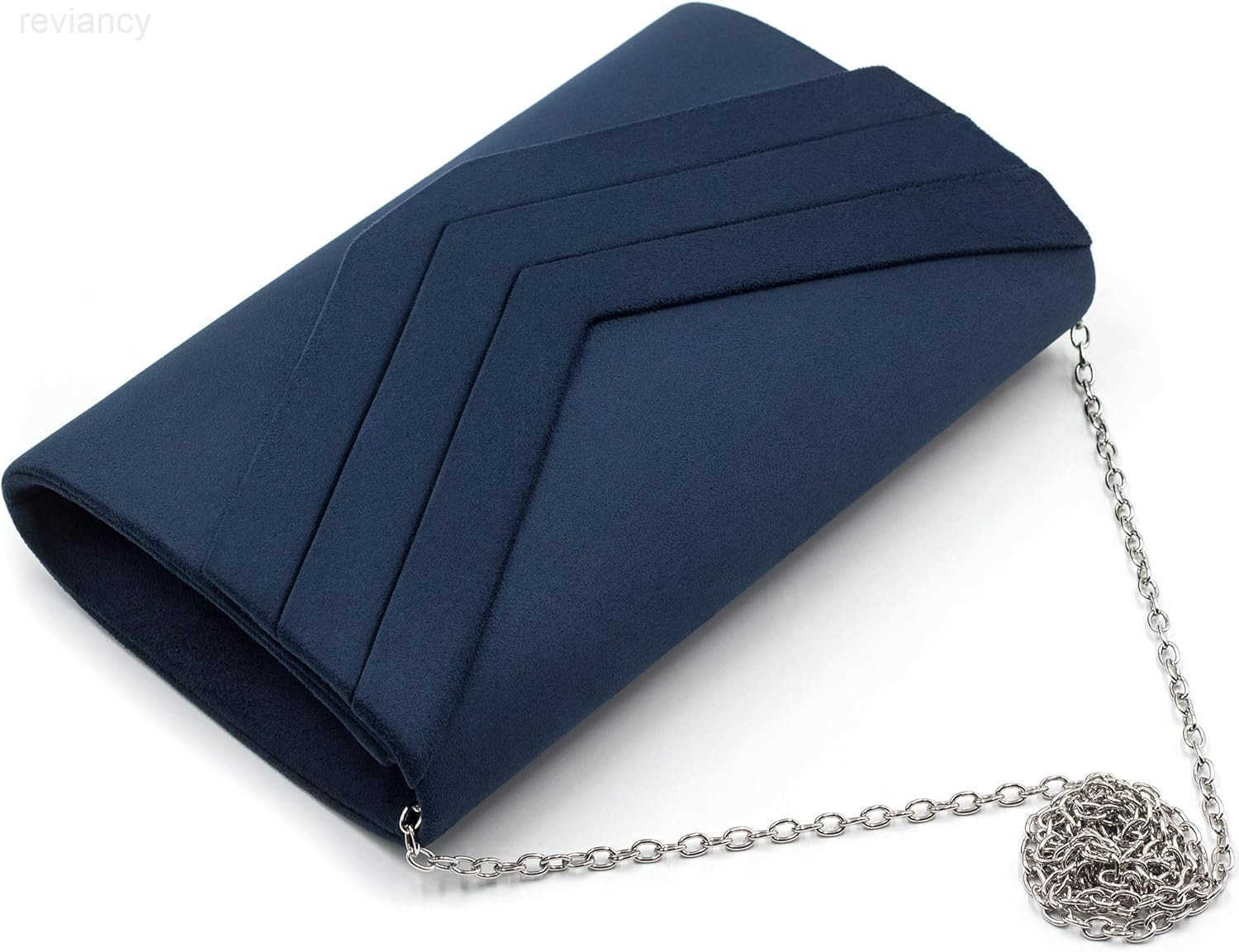 Evening Bag for Women Suede Envelope Evening Purses Crossbody Shoulder Clutch BagW250908