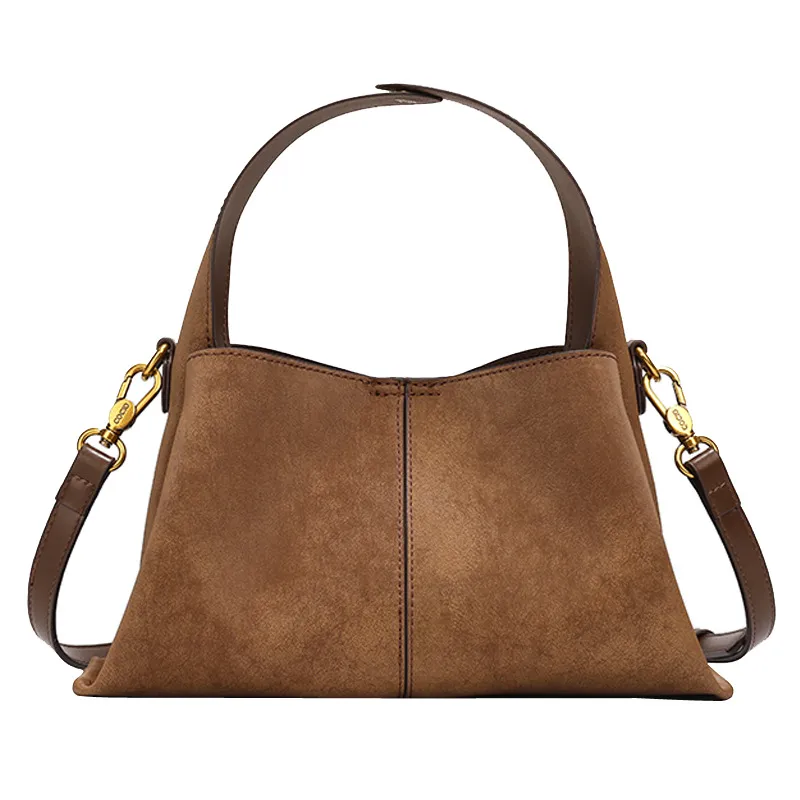 designer new minimalist and versatile hand-held crossbody bag for commuting Evening Bags Tote bag Designer bag 2025 Sandblasted handbag