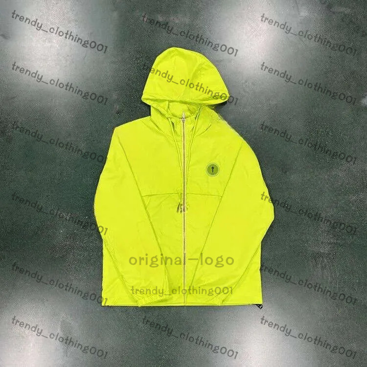 Designer Trap Starr Jacket Men Windbreaker Coat London High Street Zipper Up Fashion Mountaineering Travel Windbreaker Ttraply Starly Jacket 7C9
