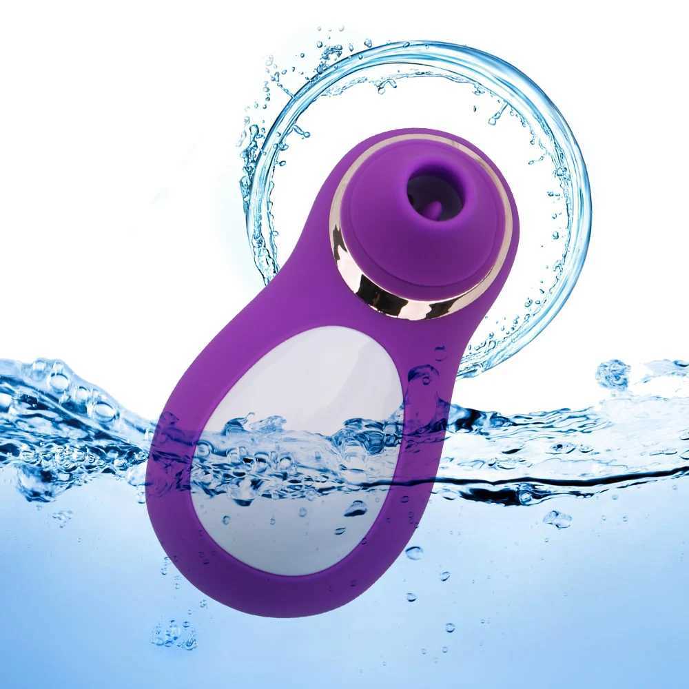 Penguin Egg Vibrating 10 Speeds Clitoral Sucking Vibrator G spot Clitoris Stimulator Tongue Licking Sex Toys for CouplesXJ250908