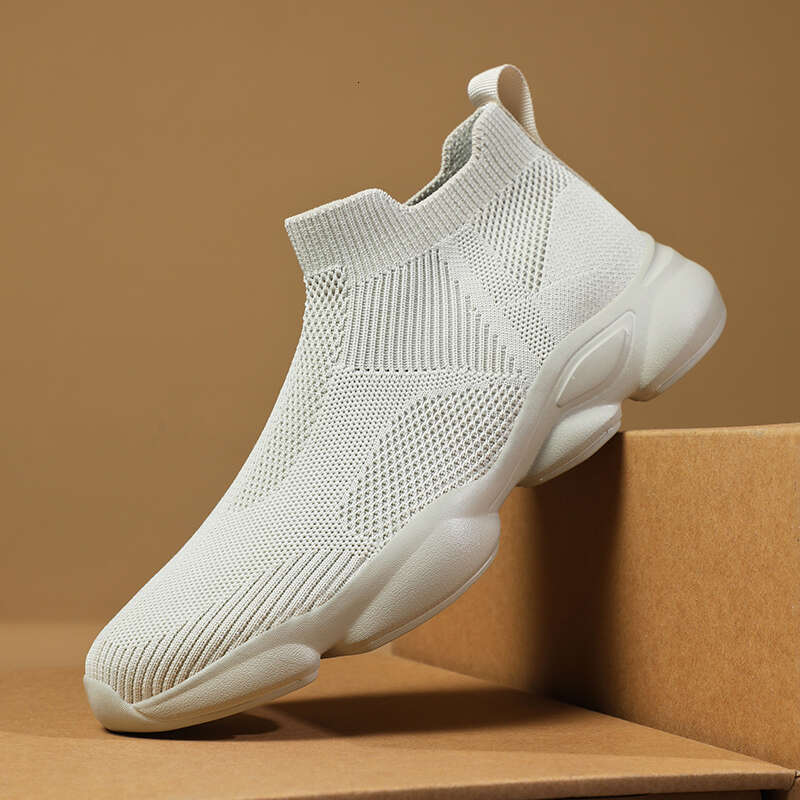 All Season Sock Shoes Outdoor Jogging Men's Sneakers Fashion soft comfortable breathable non slip wear resistant Male casual shoes