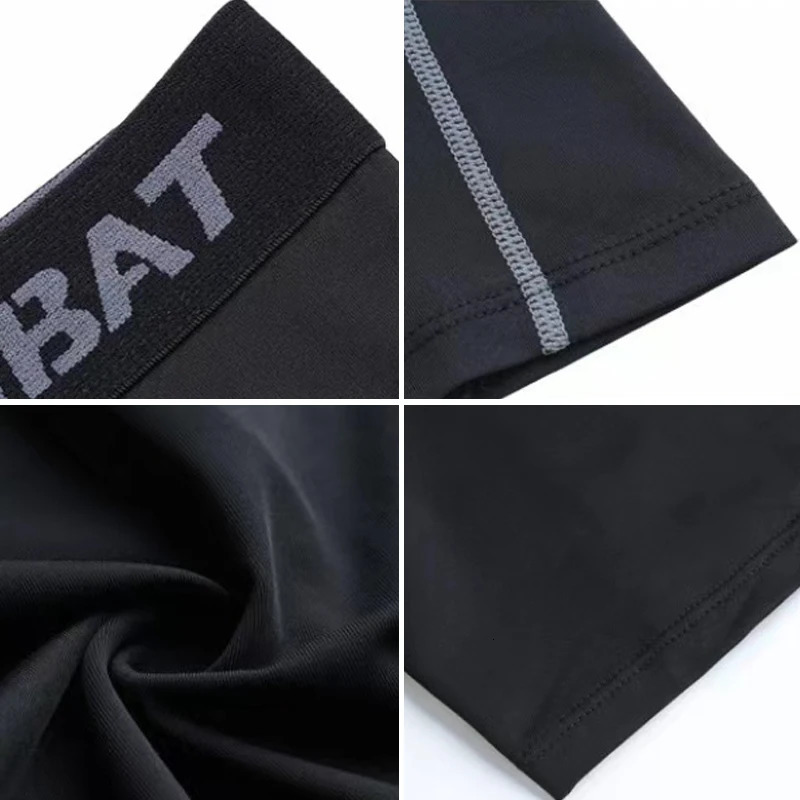 Mens Compression Pants Shaperwear Tights Cool Dry Leggings Sports Baselayer Running Athletic Workout Underwear Active Shorts 250908
