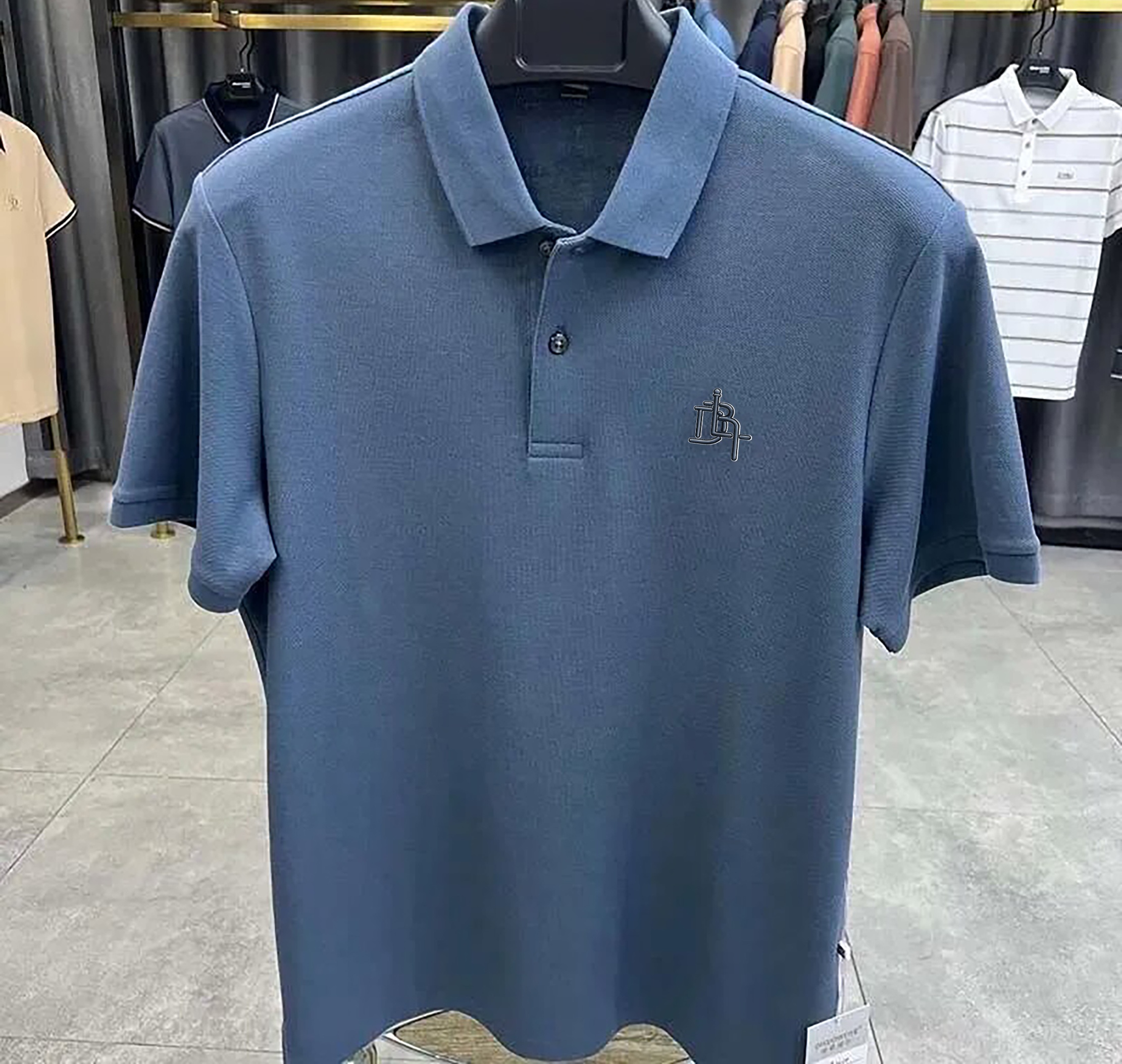 Men's Polos Cotton High-end Luxury Short Sleeve Polo Shirt 2025 Summer Designer Brand Logo Embroidered T-shirt Fashion Wear