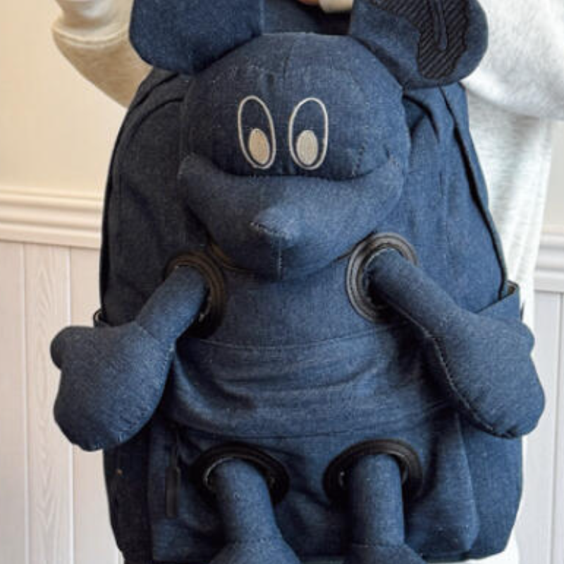 Disney Mickey Mouse cartoon character large capacity backpack for boys and girls light and casual design for school children baby girl Backpacks Desig