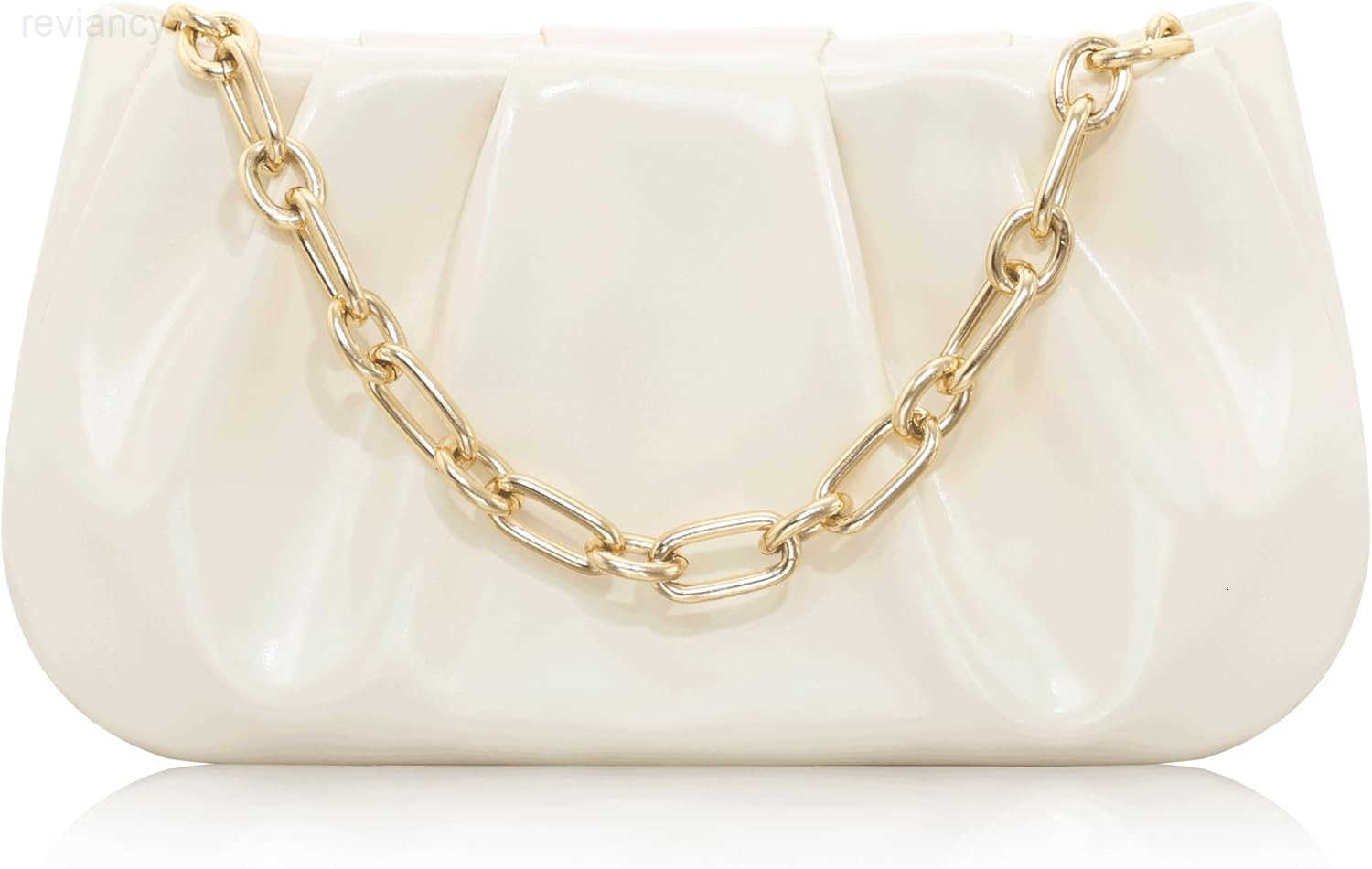 Clutch Purse for Women Evening Small Shoulder Bag Anti Theft Removable Chain Adjustable Strap PU HandbagW250908