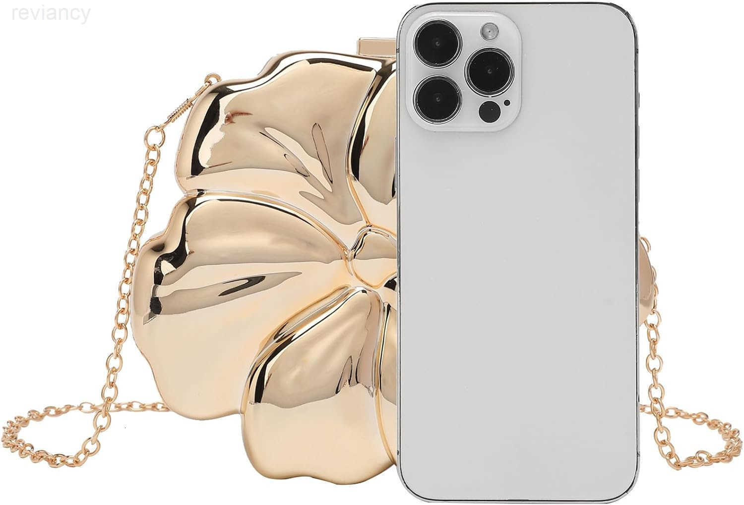 Women Sparkly Acrylic Clutch Unique Shape Metallic Handbag Fancy Evening Bags for Party PromW250908