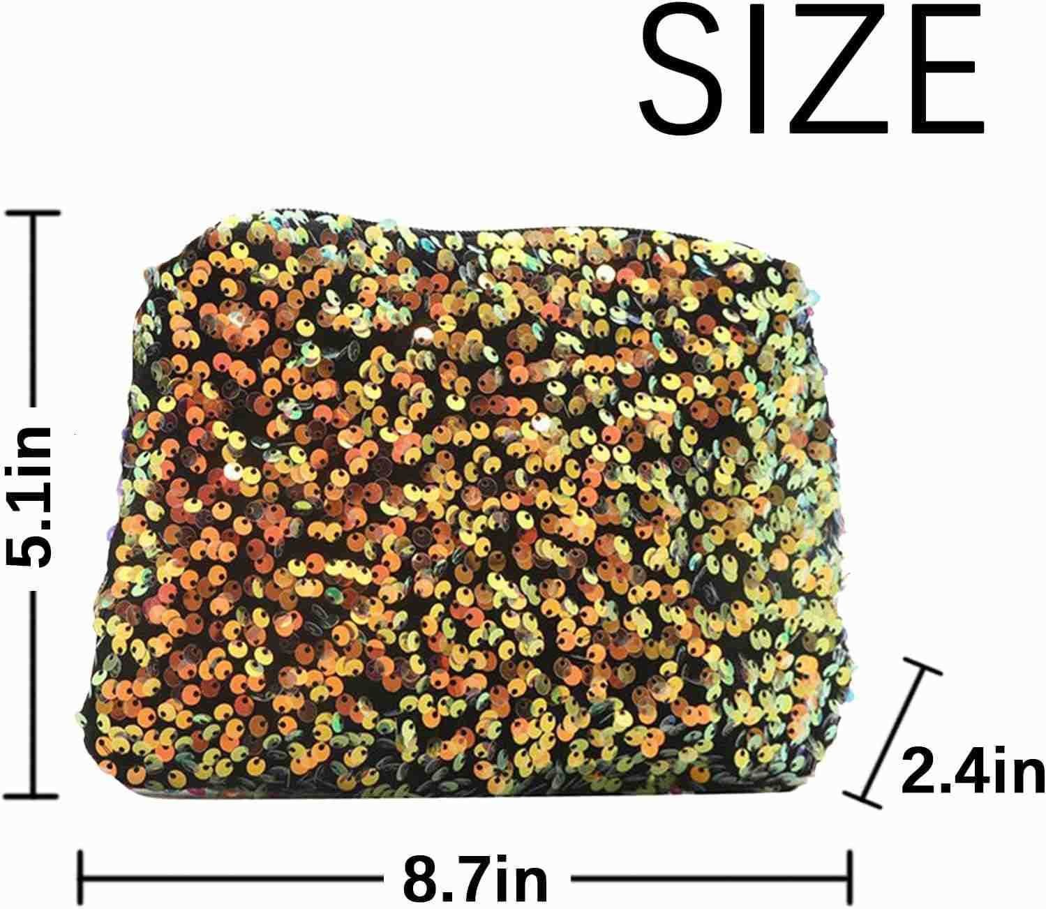 sparkly purse sequined disco shoulder bag bling purses for women Z25909