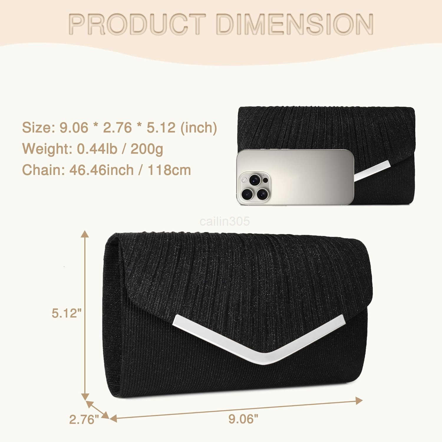 Purses for Women Evening Envelope Bag Crossbody Shoulder Handbags for Formal Wedding Party Cocktail Prom Z25909