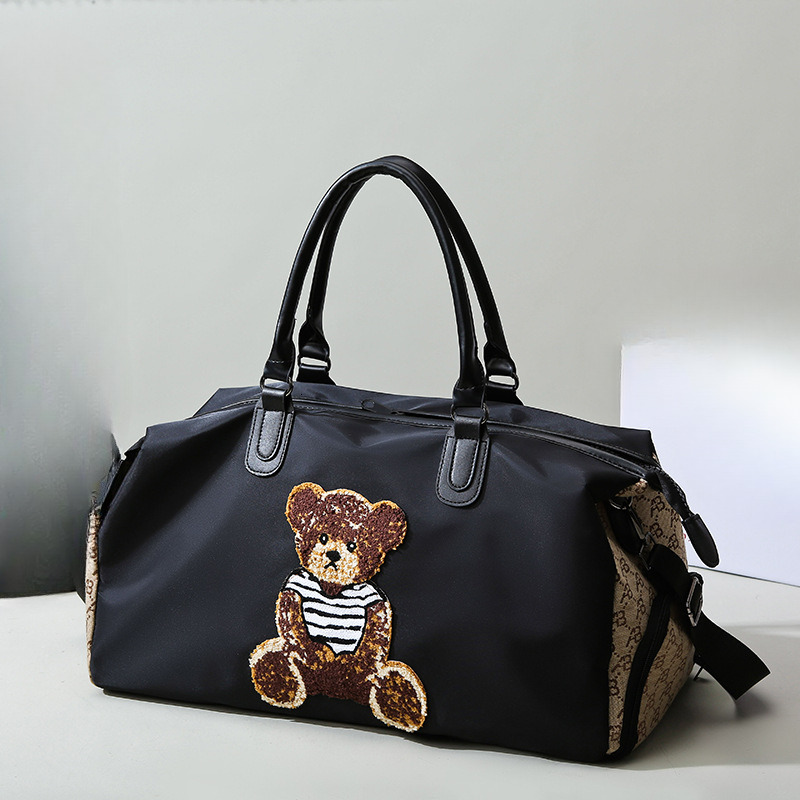 New Handheld Travel Bag Luxury Bag Large Capacity Women s Luggage Storage Bag Designer Bag New Fitness leisure Bag Wet Dry Dual Use