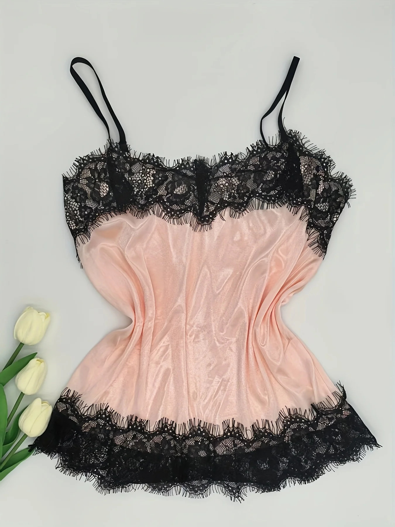 Summer Lace Silk Pajama Set Women Sleepwear Sexy Lingerie Camisole Shorts Cami Top Comfortable Casual Pijamas 250909