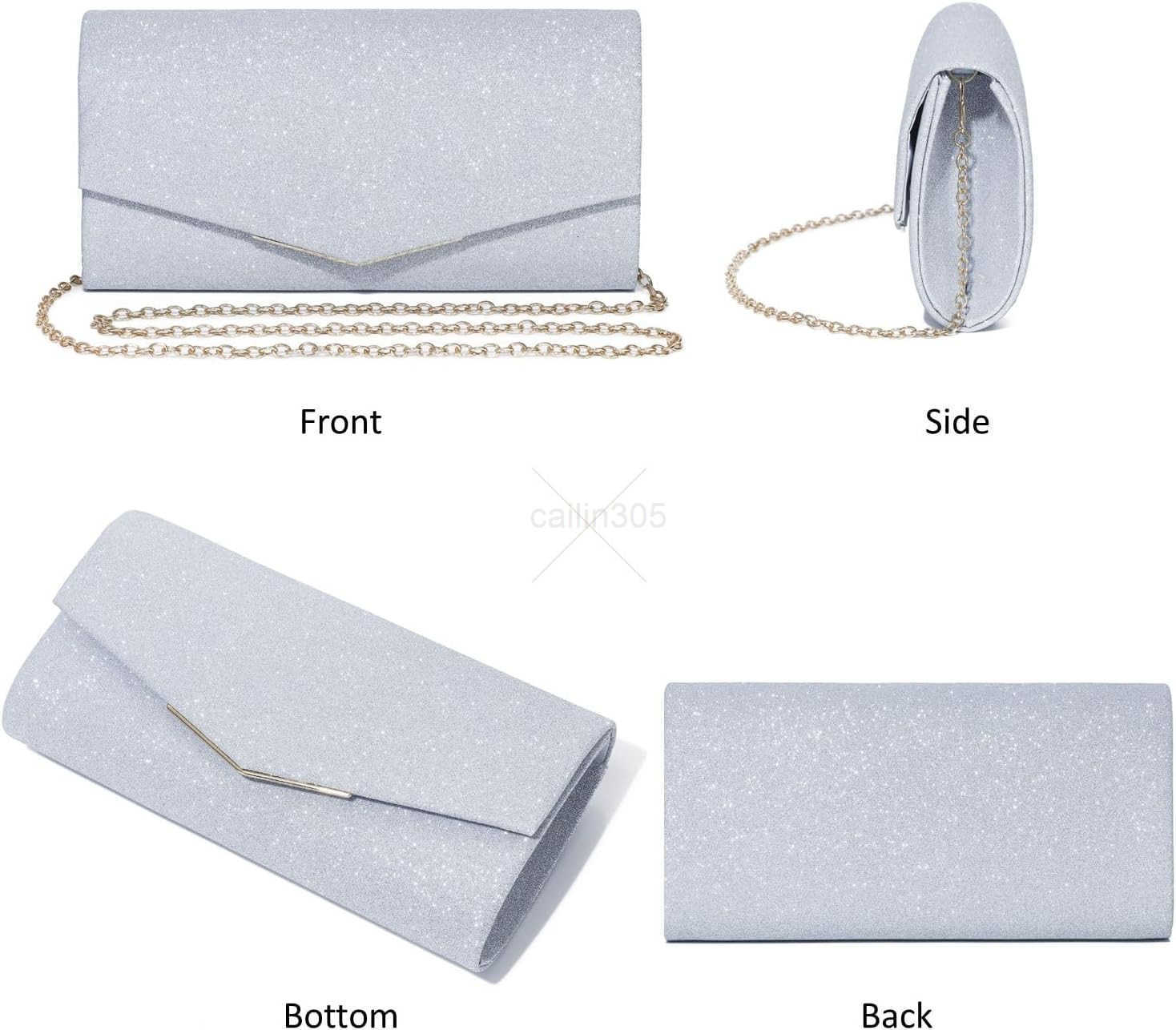 Purses For Women Evening Bags Shining Envelope Handbags Shoulder Crossbody bag for Women Wedding Party Prom Z25909