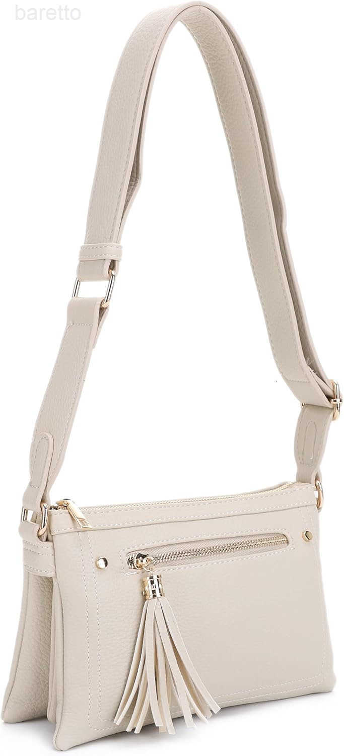 Multicompartment Functional Women Travel Crossbody with Comfortable Shoulder Strap Z250909