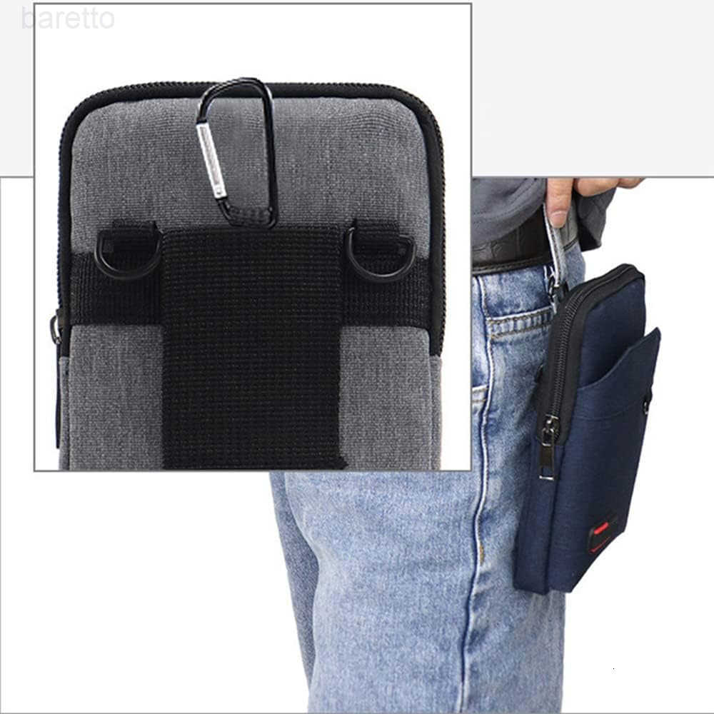 Cell Phone Pouch Belt Pouch Phone Holster Crossbody Bag with Shoulder Strap for iPhone Case Holder for Hand with Neck Lanyard Smartphone Walking Passp