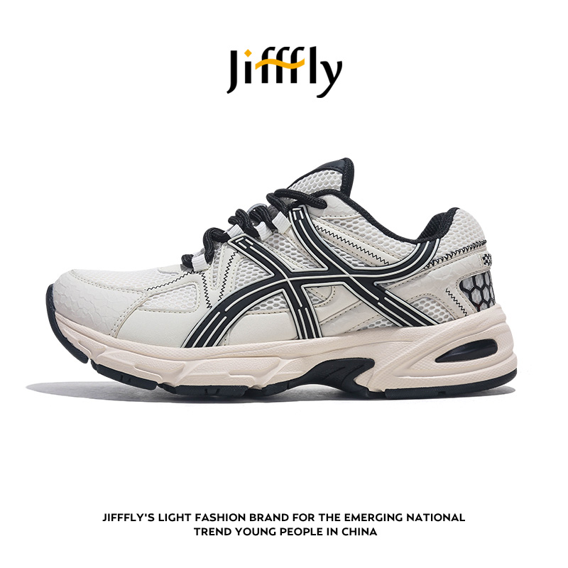 Jifffly free shipping designer shoes 2025 new autumn and winter vintage versatile trendy couple thick soled outdoor sneakers for women and men