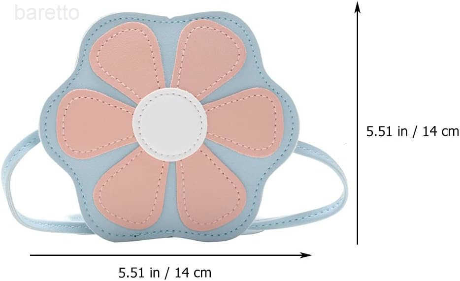 Little Crossbody Bag Purse Flower Shaped Mini SingleShoulder Bag Handbag Pouch Cute Daisy BagBlue Z250909