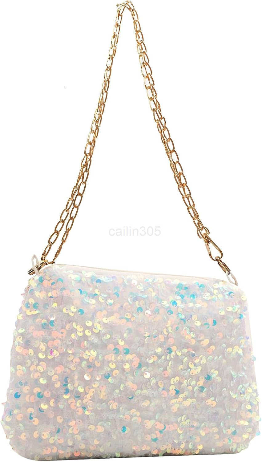 sparkly purse sequined disco shoulder bag bling purses for women Z25909