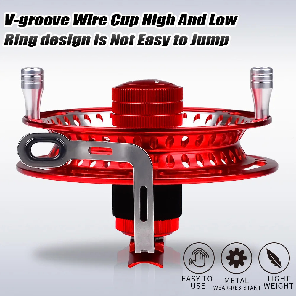 Metal Fly Fishing Reel Full Metal Spinning Gear Raft Casting Lightweight Hand Dial Drag Release Wheel For Sea Freshwater Fishing 250909