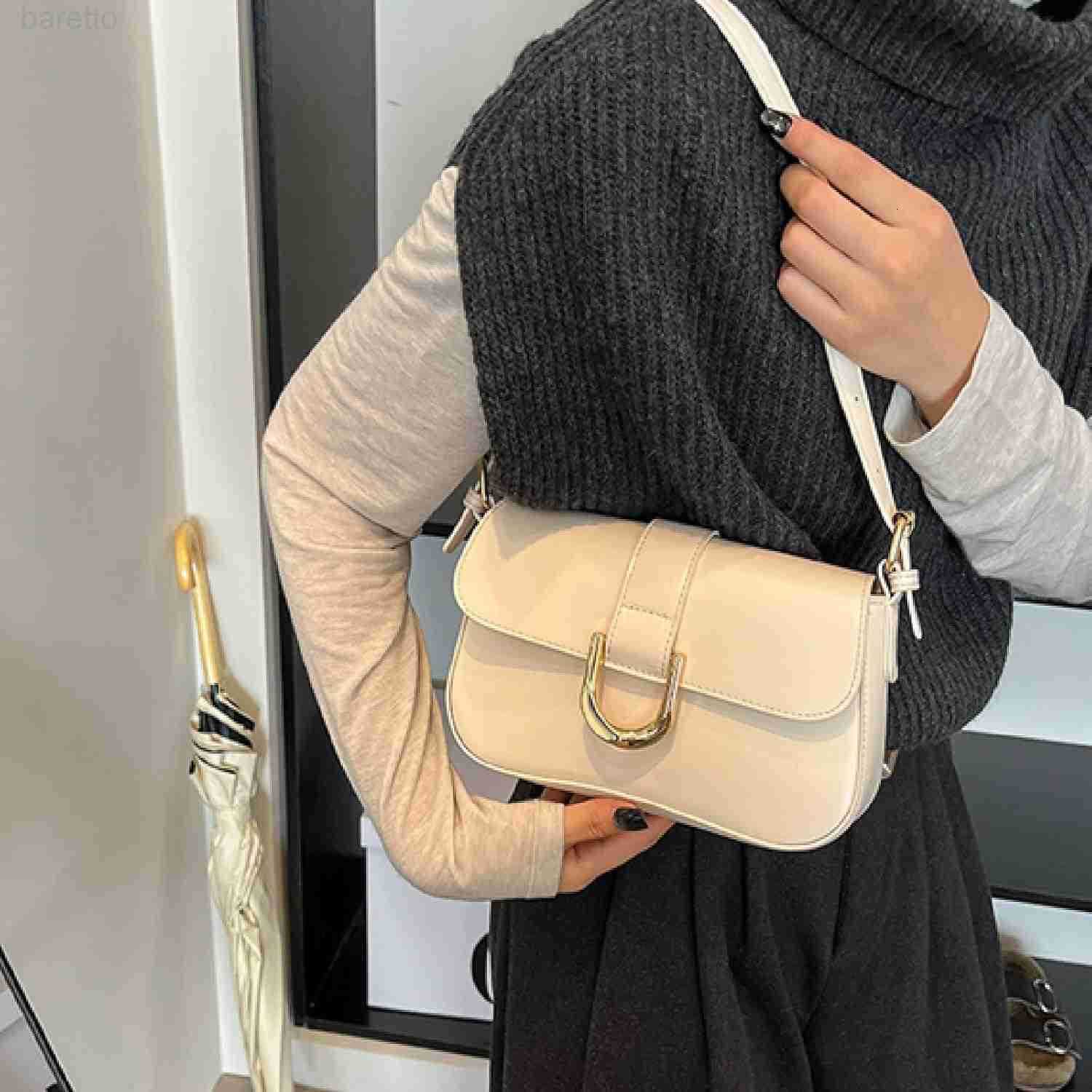 Bag for Women Trendy Crossbody Purse Vegan Leather Handbags Clutch Hobo Bags Y2K Saddle Purses Z250909