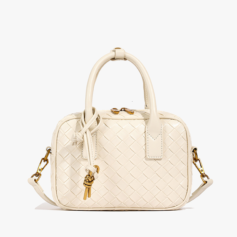 Luxury Brand Designer Bag Mujie Fashion Brand Women's Bag Design Bag Single Shoulder Bag Square Handbag Handwoven Embossed Crossbody Bag