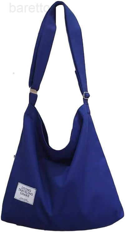 Womens Casual Canvas Shoulder Bag Spacious Versatile and Fashionable Multiple Color Options for Everyday Chic Z250909