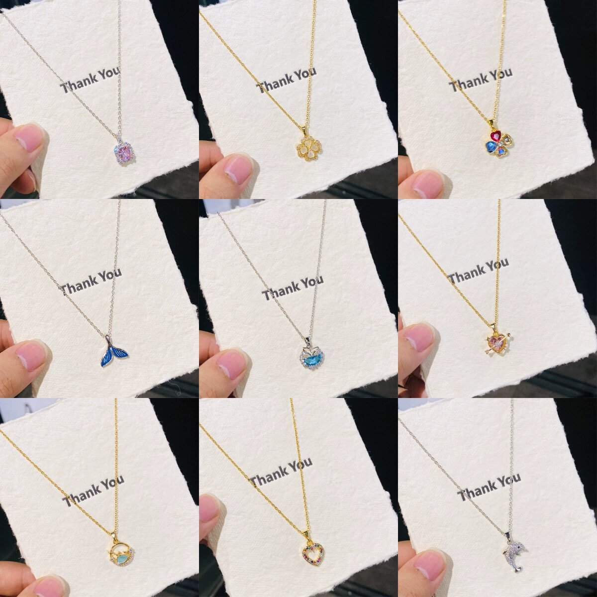 Necklace glossy star diamond clavicle chain high-end light luxury sweet ins simple versatile necklace