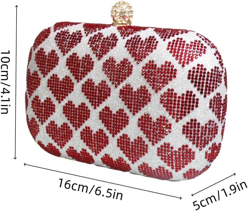 Women Glitter Clutch Purses Rhinestone Evening Bag Elegant Formal Handbag Crystal Crossboby Bag for Wedding Party Z25909
