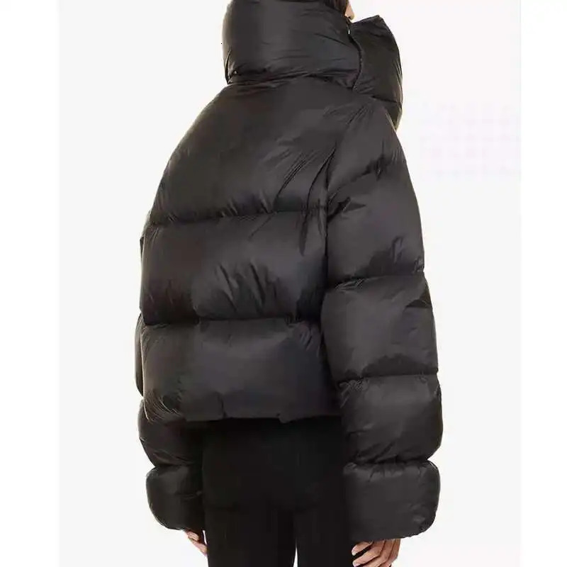 HKSH Autumn Winter Women Cotton Padded Jacket Scarf Collar Thick Long Sleeve Zipper Waded Bread Chic Trendy Coat H2840 250908